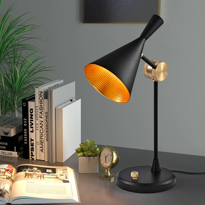 lampe de chevet créative style rétro industriel pour intérieur - Image 4