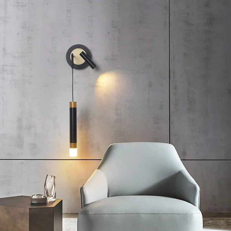 lampe de chevet design nordique moderne avec éclairage led - Image 2