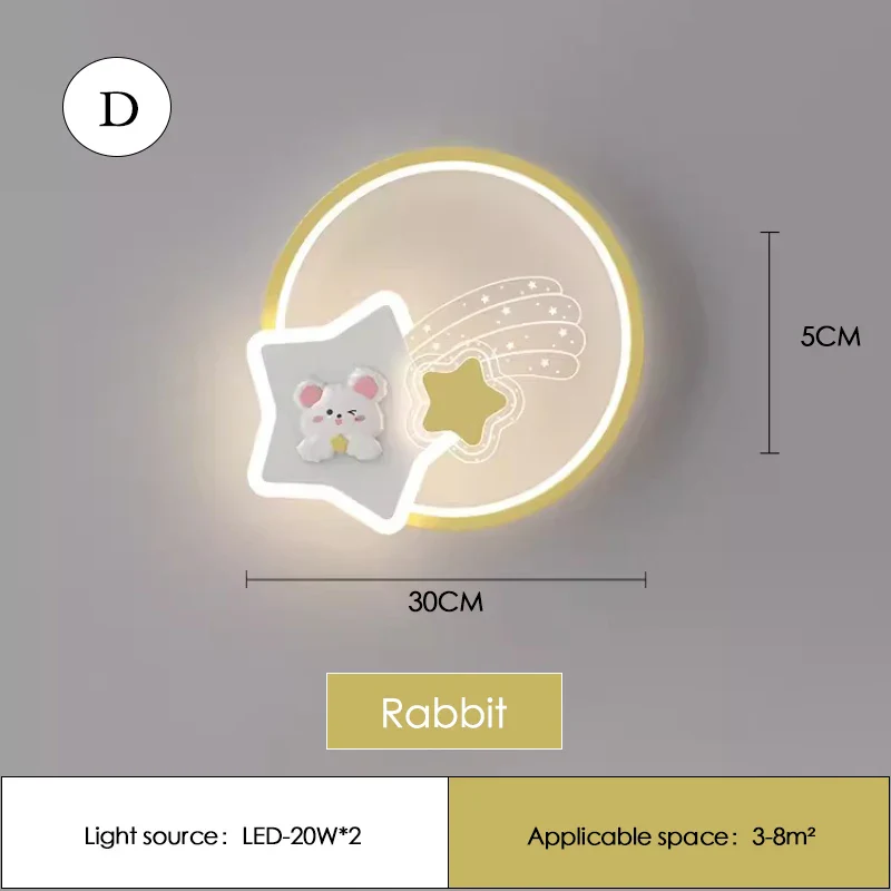 lampe de chevet mignonne pour chambre de princesse avec nœud rose - Image 11