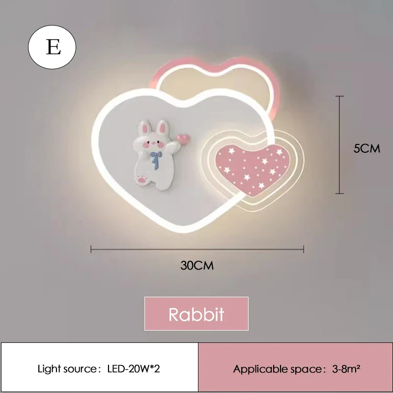 lampe de chevet mignonne pour chambre de princesse avec nœud rose - Image 12