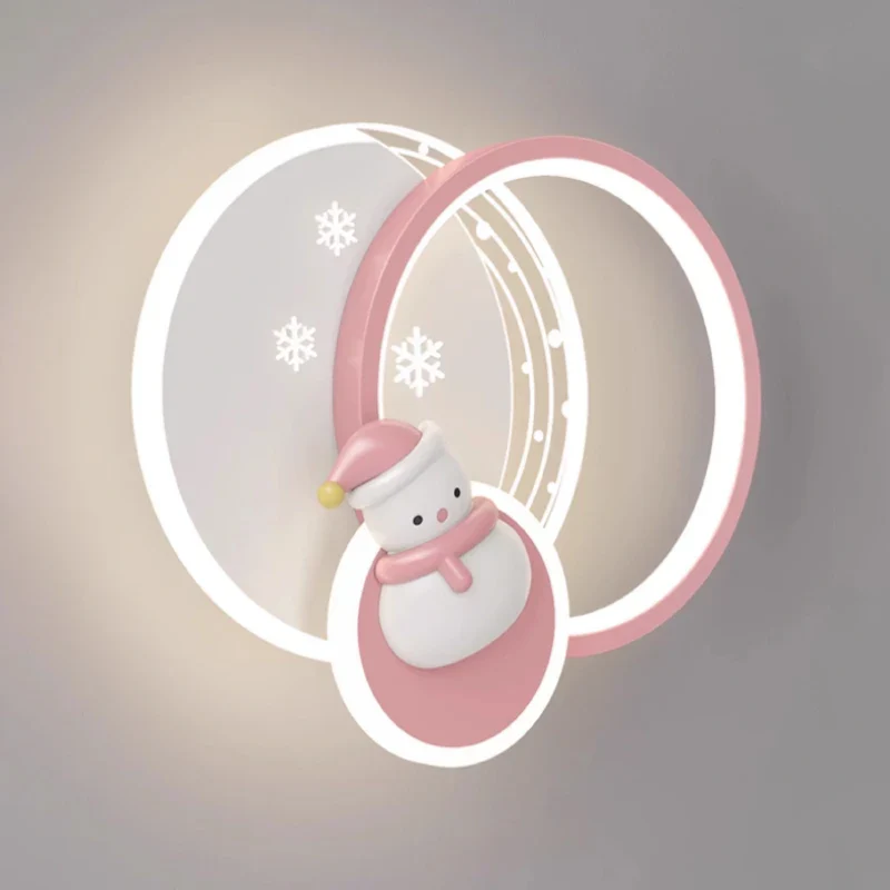 lampe de chevet mignonne pour chambre de princesse avec nœud rose - Image 6