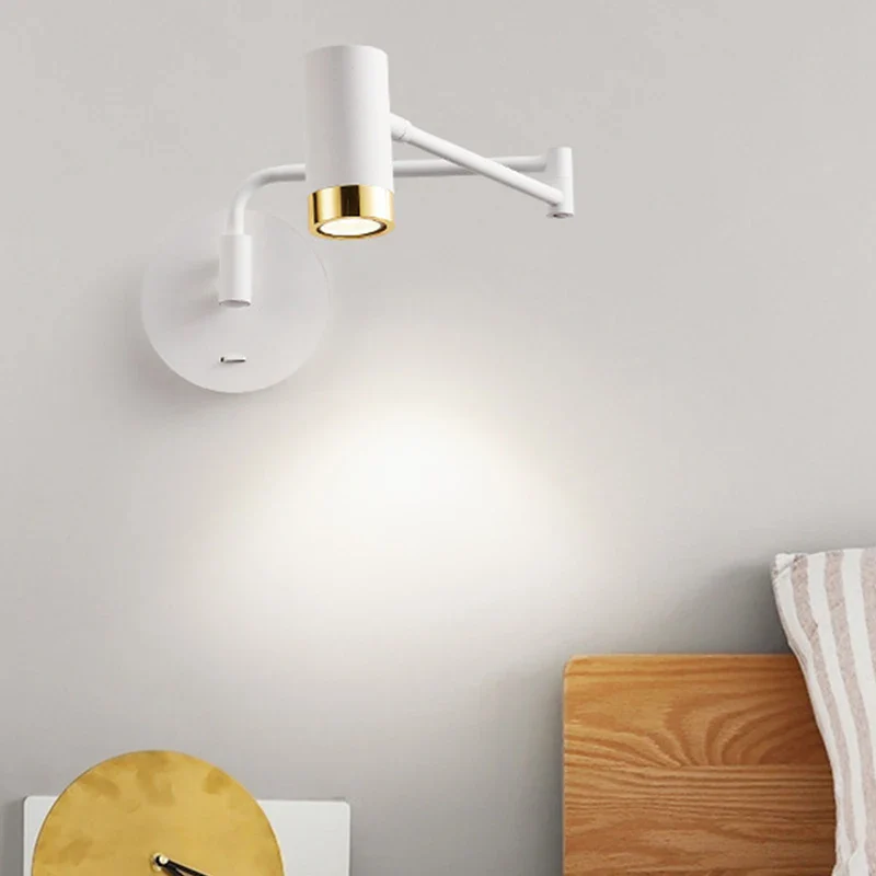 lampe de chevet moderne télescopique design créatif minimaliste - Image 6