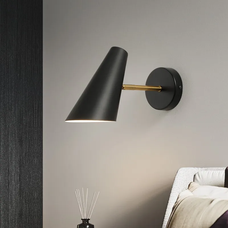 lampe de chevet nordique moderne avec interrupteur créatif et mobile - Image 3