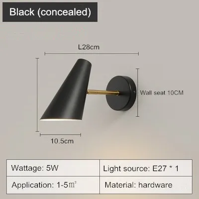 lampe de chevet nordique moderne avec interrupteur créatif et mobile - Image 8