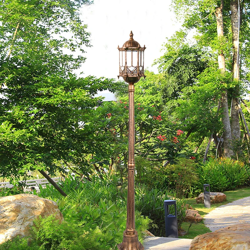 lampe de jardin aluminium moulé imperméable pour extérieur et paysage - Image 4
