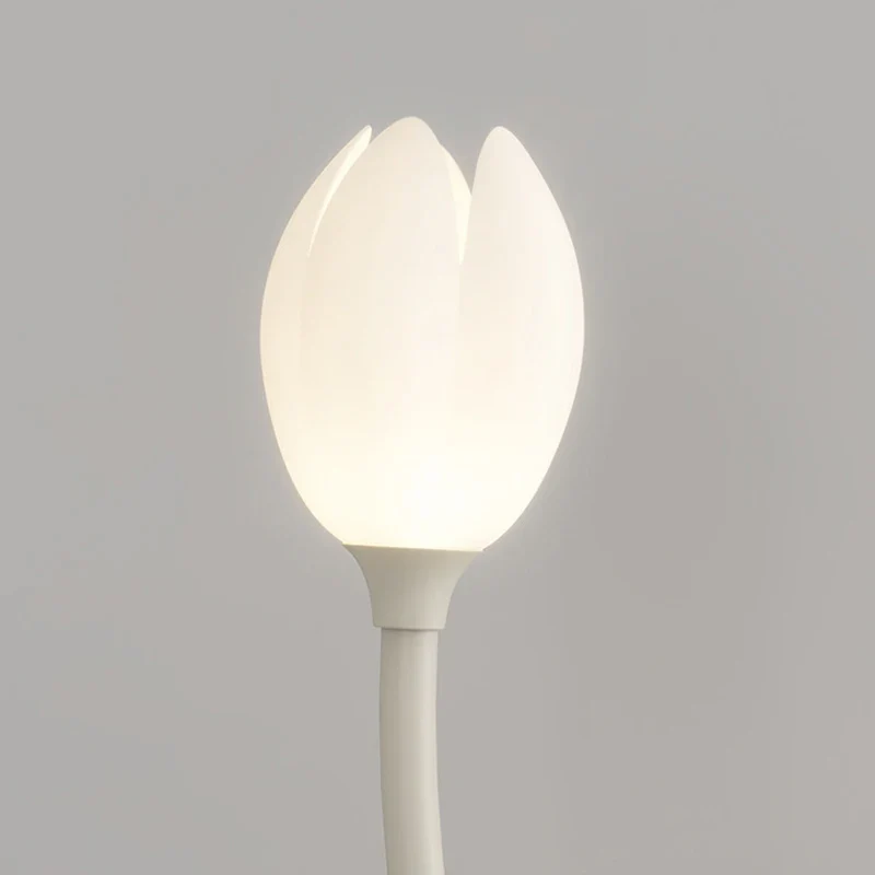 lampe de sol à led double tête en forme de fleur - Image 5