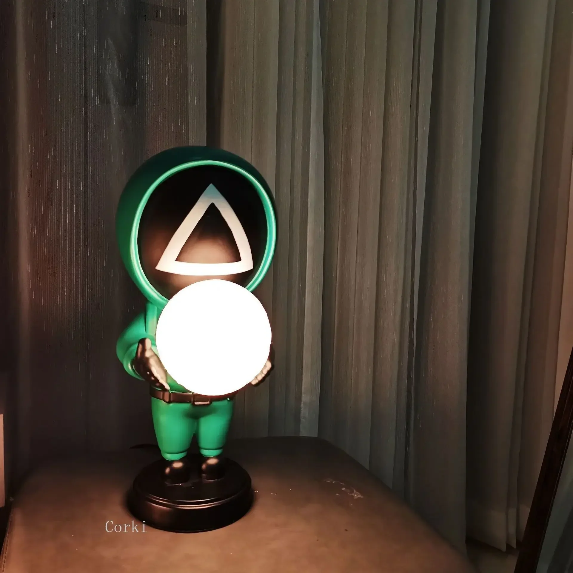lampe de table astronautes design nordique veilleuse 3D décorative - Image 3