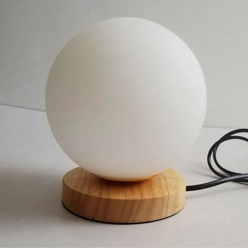 Lampe de table boule de verre Simple - Image 5