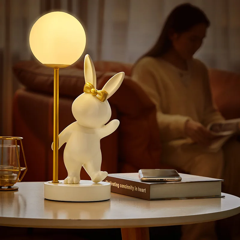Lampe de Table en forme de lapin nordique - Image 8