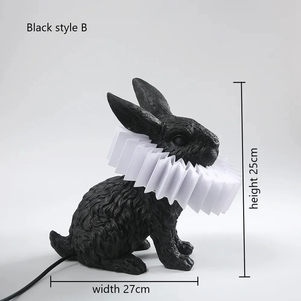 lampe de table lapin adorable pour décoration enfant - Image 7