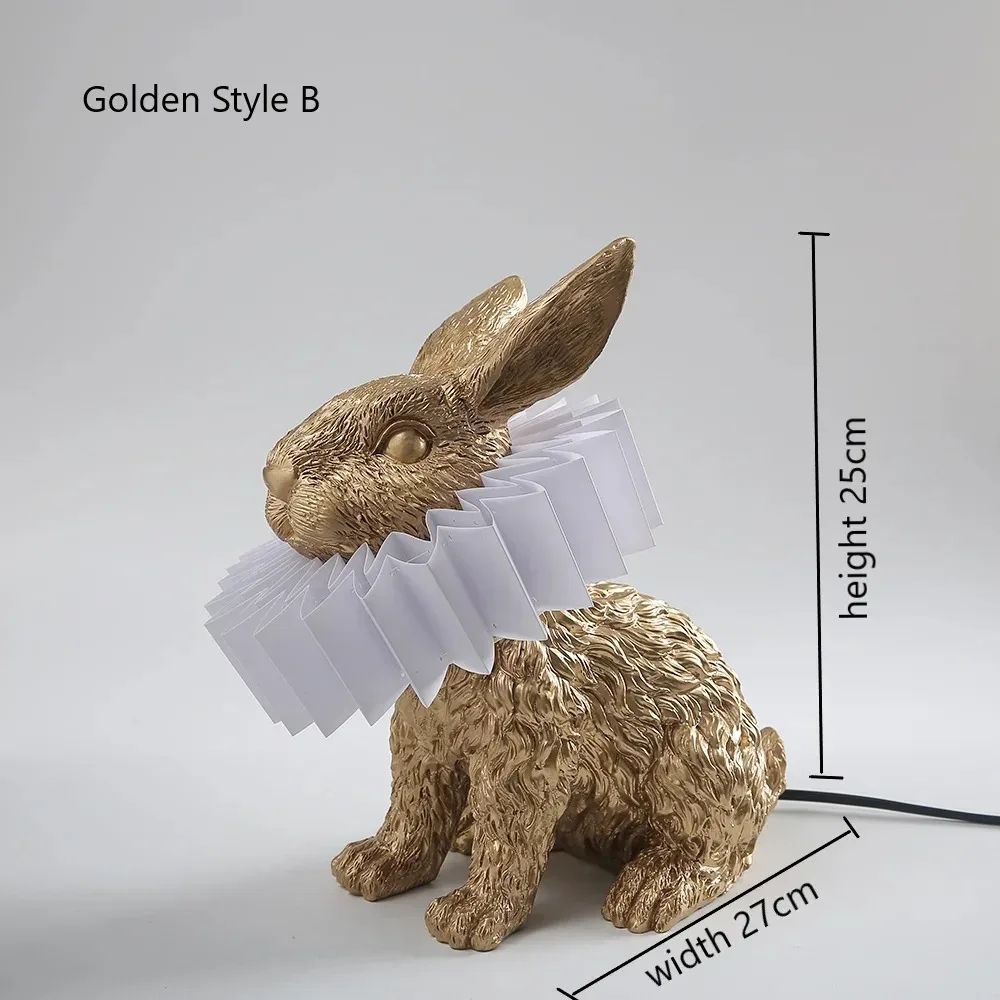 lampe de table lapin adorable pour décoration enfant - Image 8