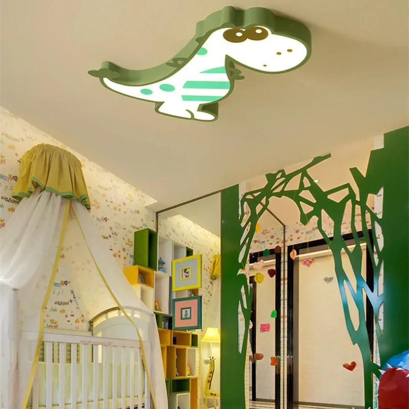 lampe dinosaure mignonne pour chambre d'enfants moderne et créative - Image 3