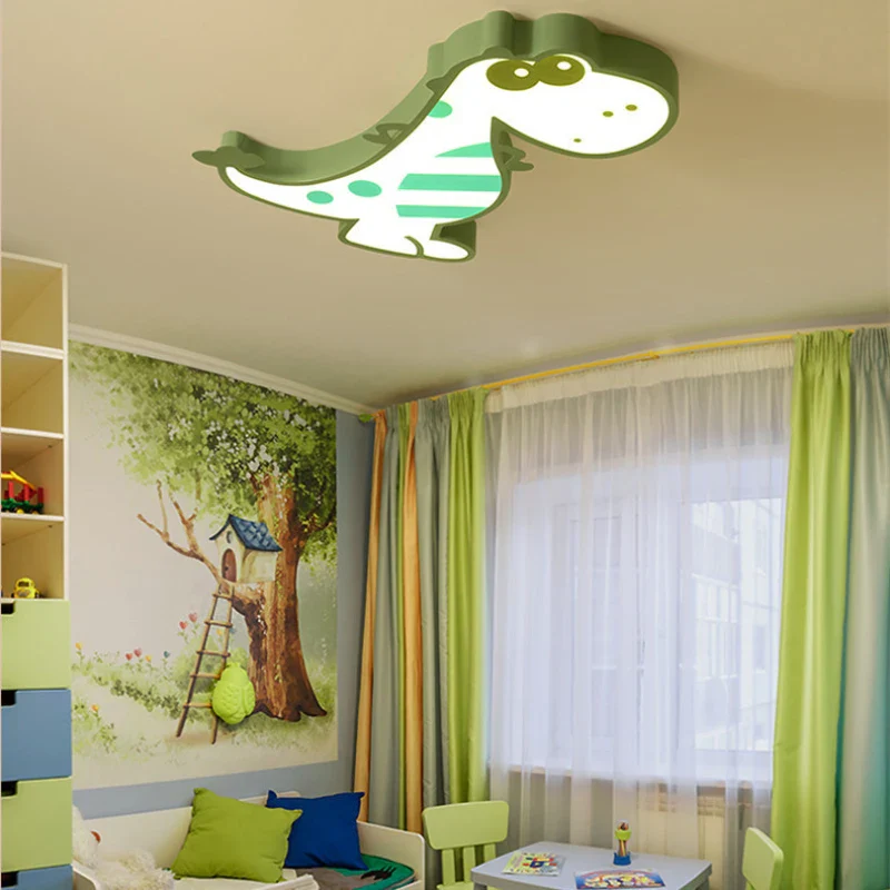 lampe dinosaure mignonne pour chambre d'enfants moderne et créative - Image 4