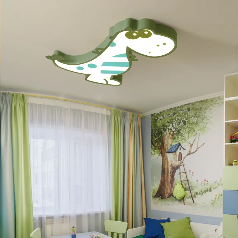 lampe dinosaure mignonne pour chambre d'enfants moderne et créative - Image 5