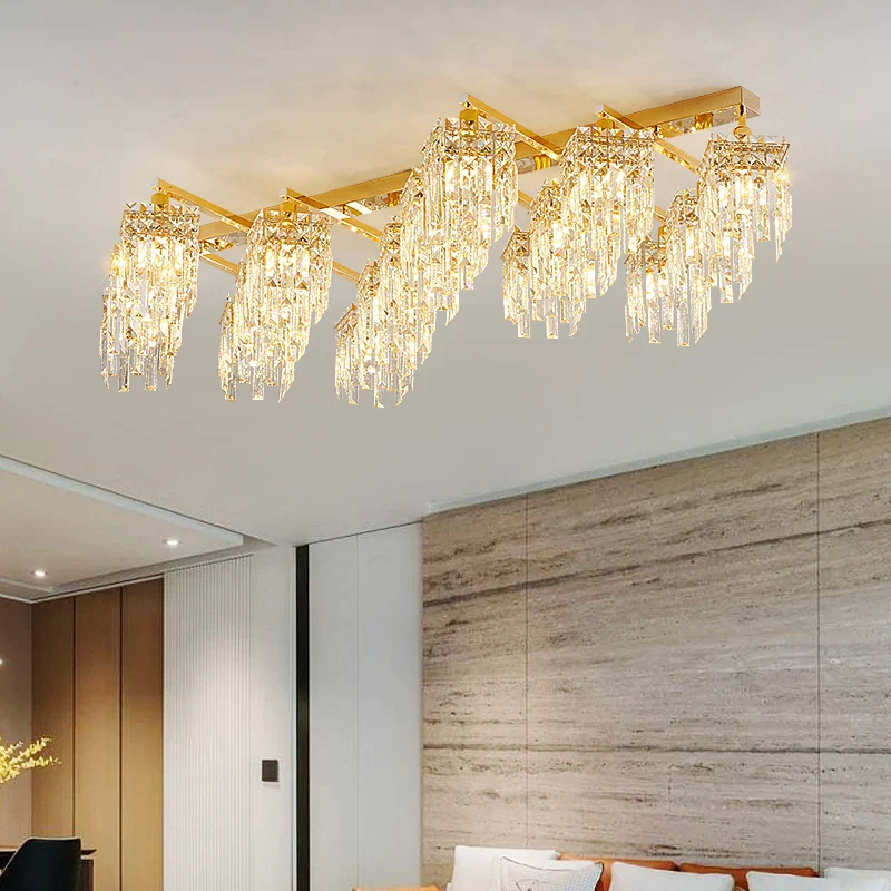 lampe en cristal de luxe pour intérieur moderne élégant - Image 3