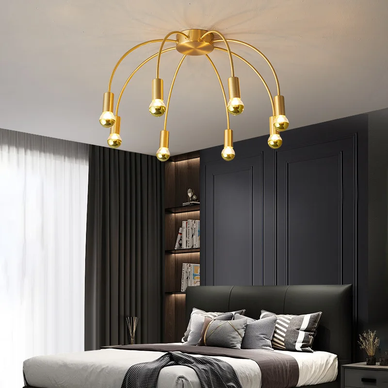 lampe étoilée de luxe en cuivre haricot magique - Image 5