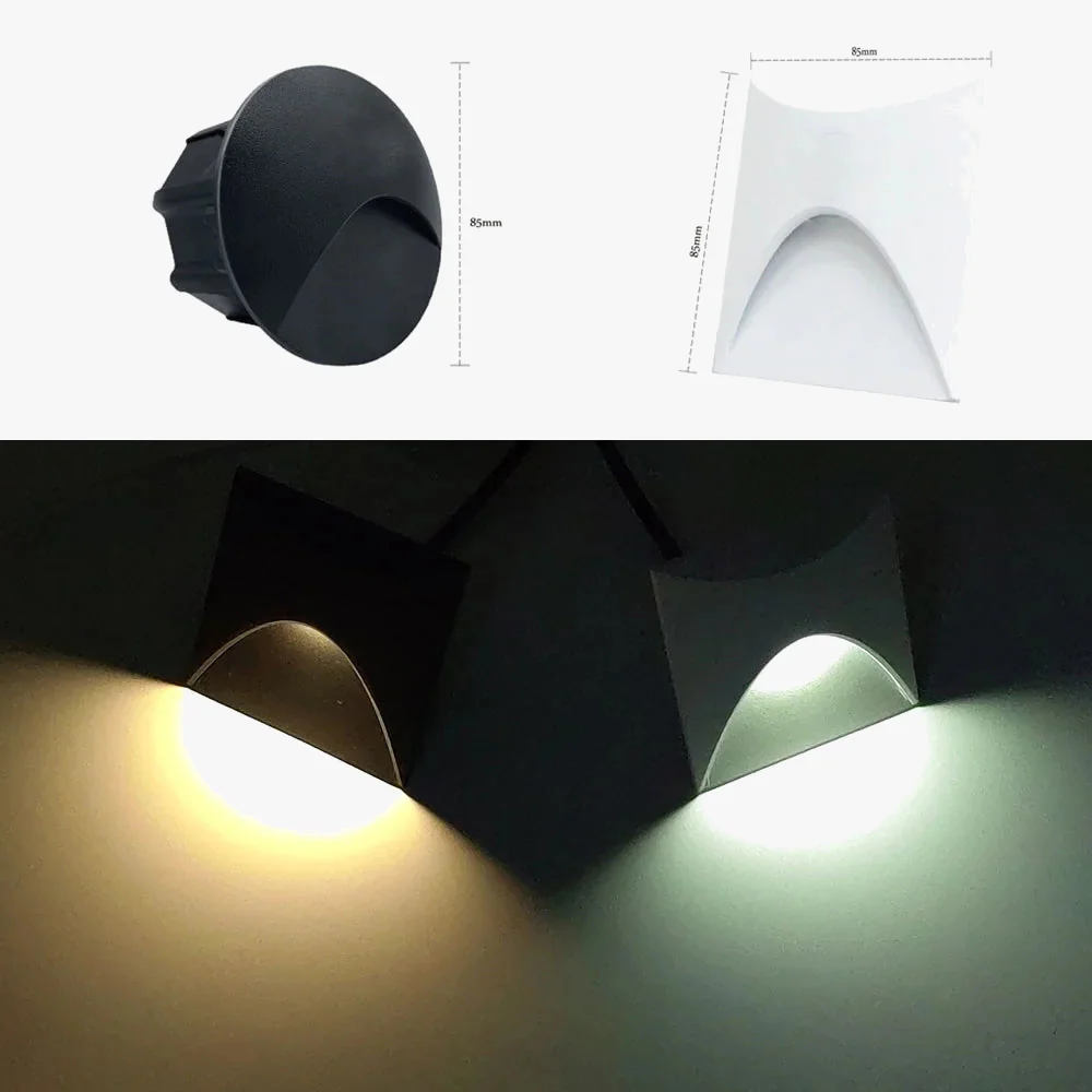 lampe led étanche d'extérieur pour marches et escaliers - Image 5