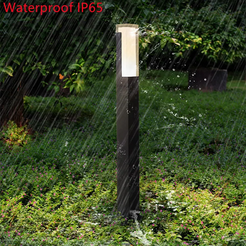 lampe led extérieure imperméable en aluminium pour jardin - Image 4