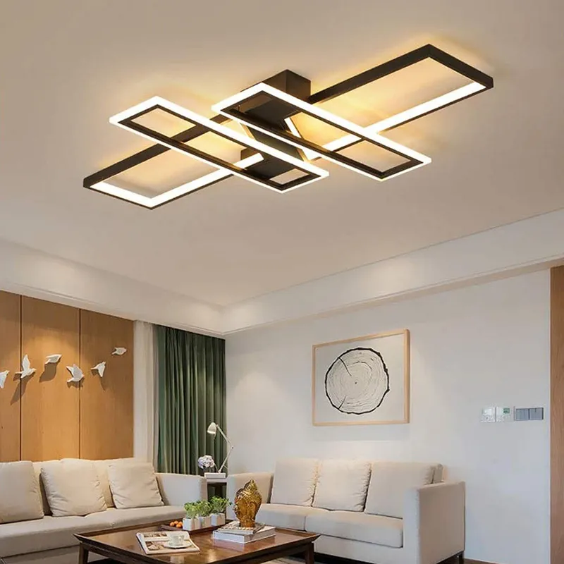 Lampe LED plafonnier salon déco maison éclairage - Image 5