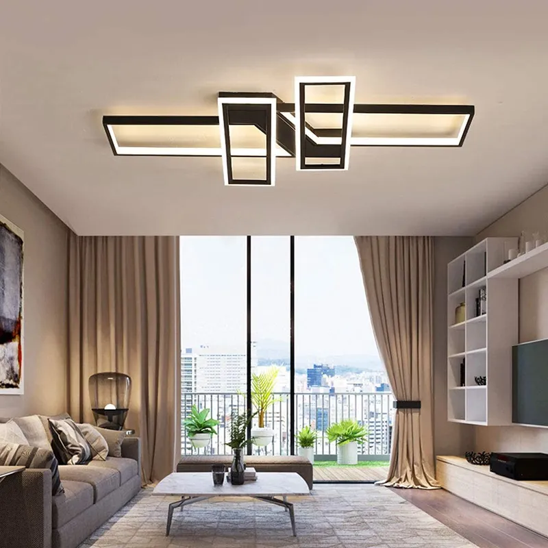 Lampe LED plafonnier salon déco maison éclairage - Image 6