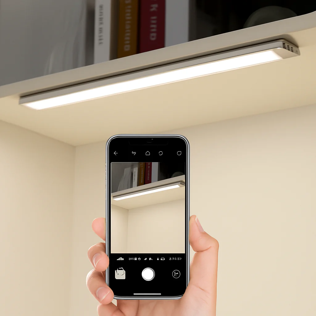 lampe led rechargeable sans fil avec capteur de mouvement - Image 2