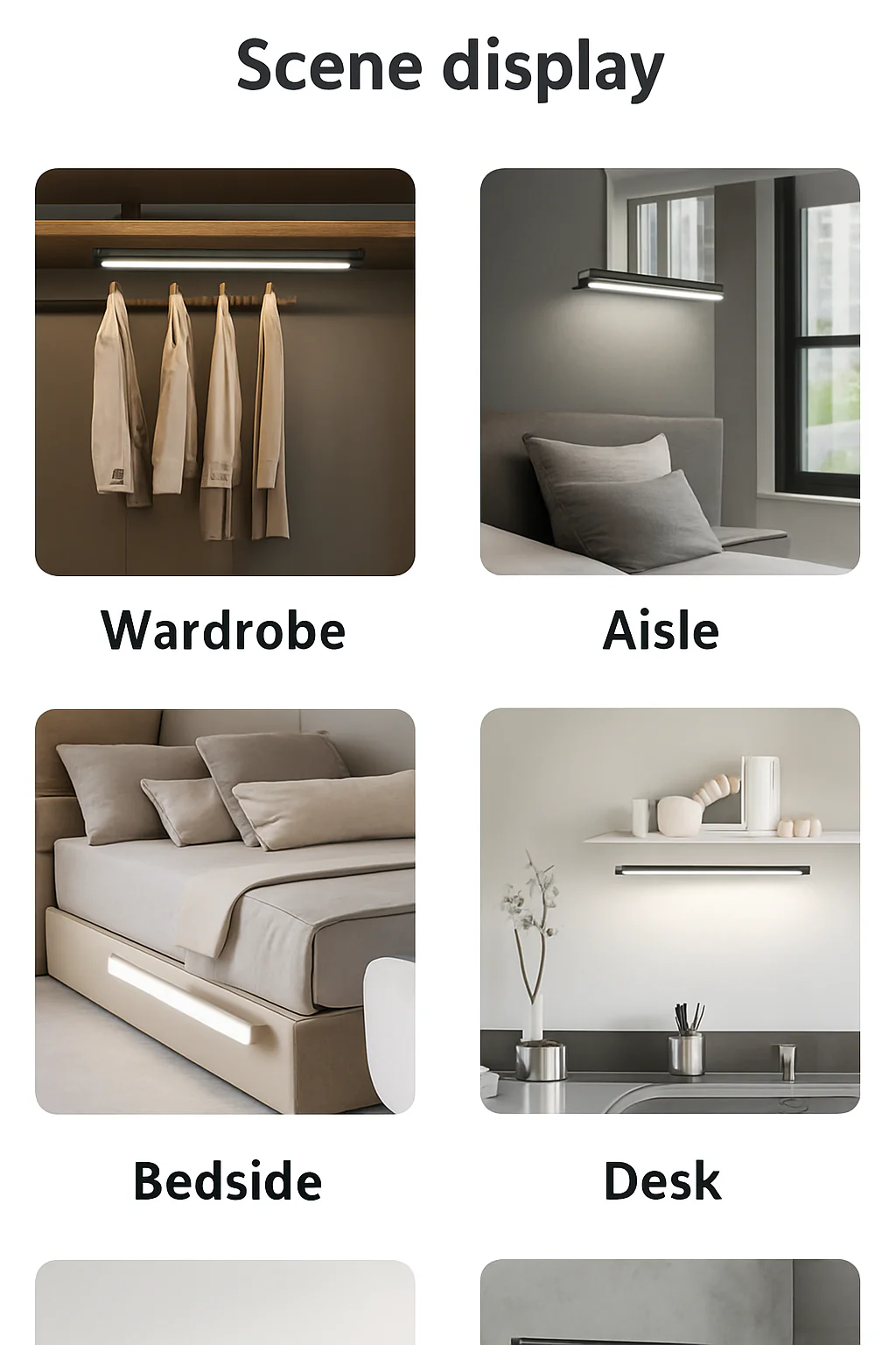 lampe led rechargeable sans fil avec capteur de mouvement - Image 5
