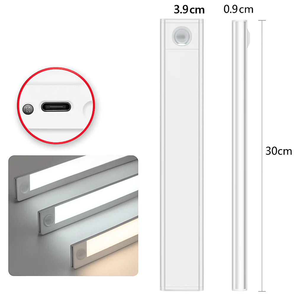 lampe led rechargeable sans fil avec capteur de mouvement - Image 8