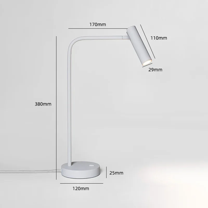 Lampadaire led spot sol minimaliste déco maison lecture - Image 11