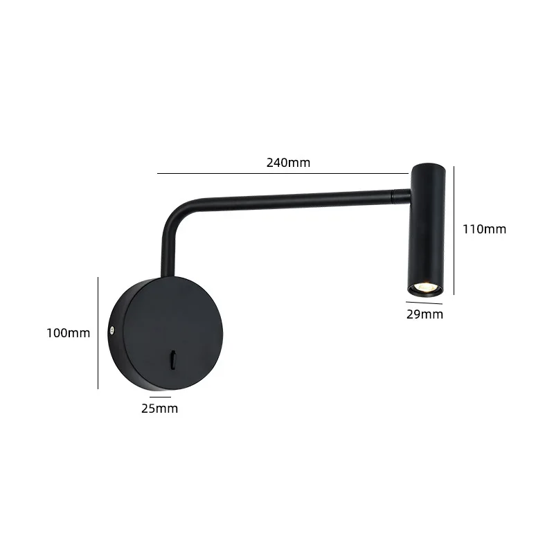 Lampadaire led spot sol minimaliste déco maison lecture - Image 13