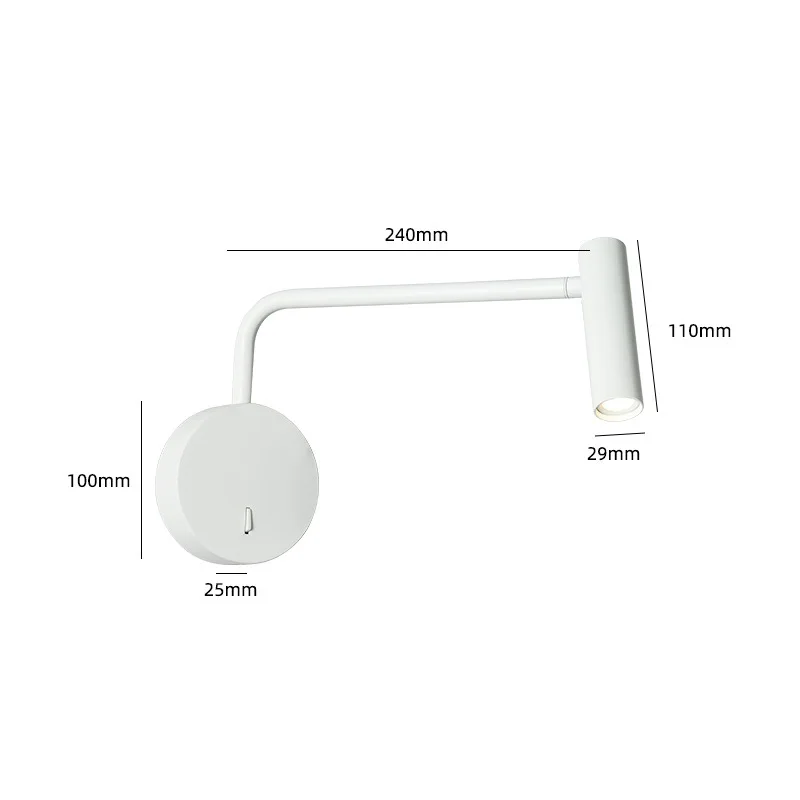 Lampadaire led spot sol minimaliste déco maison lecture - Image 14