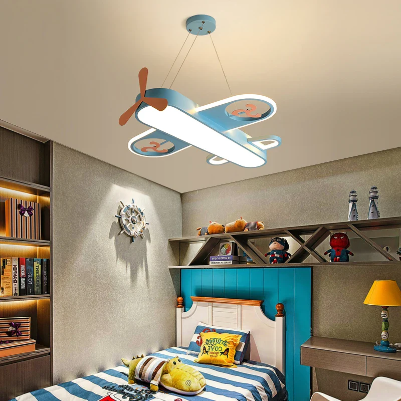 suspension LED avion moderne décorative idéale enfants - Image 4