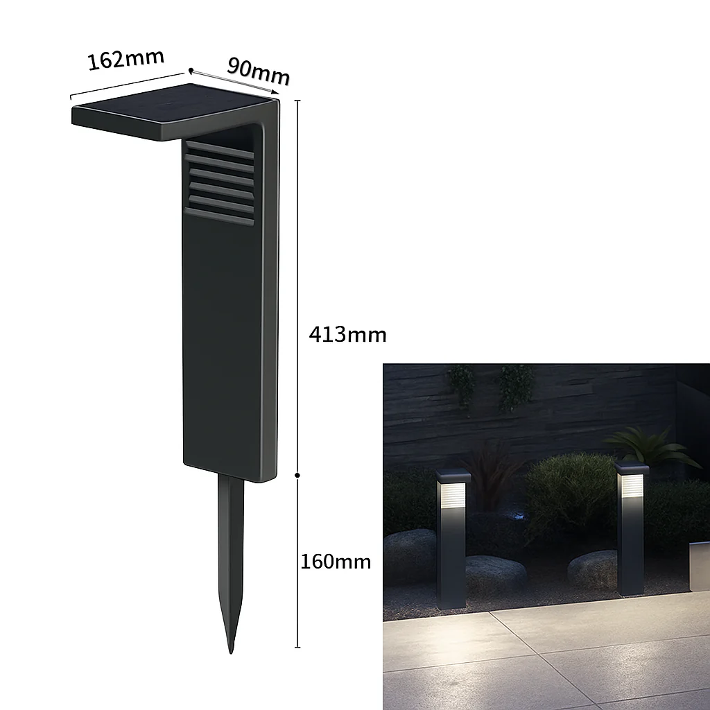 lampe solaire étanche pour éclairage extérieur de jardin - Image 13