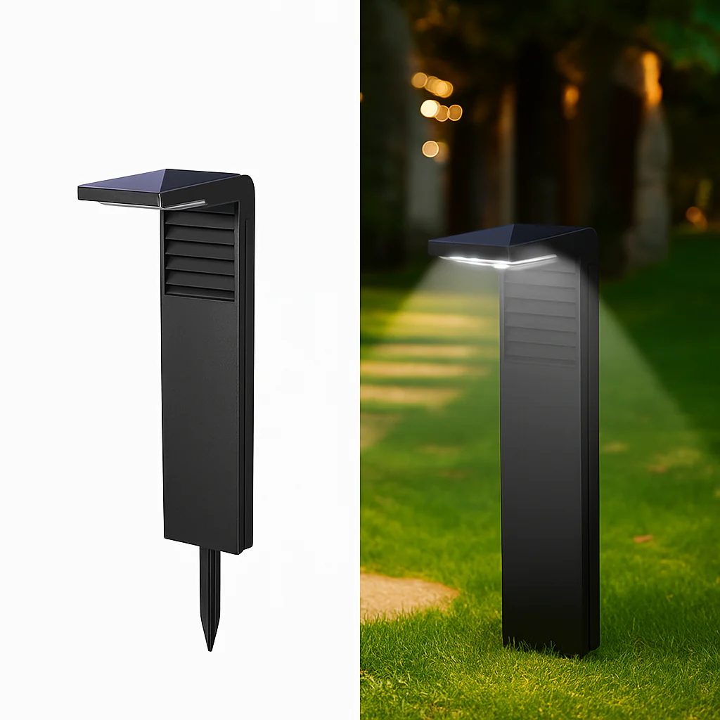 lampe solaire étanche pour éclairage extérieur de jardin - Image 3