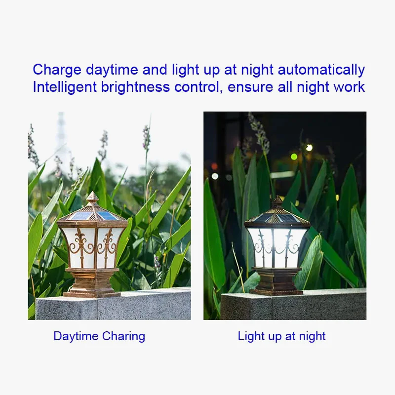 lampe solaire led décorative pour jardin et extérieur - Image 3