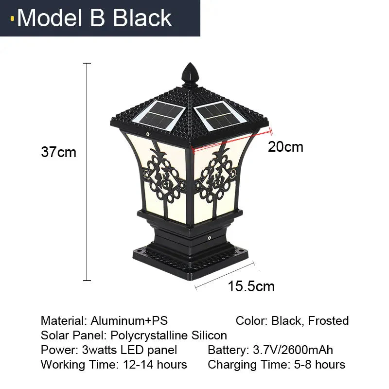 lampe solaire led décorative pour jardin et extérieur - Image 5