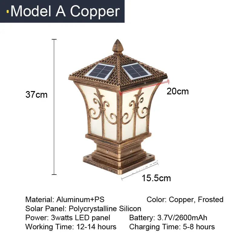 lampe solaire led décorative pour jardin et extérieur - Image 8