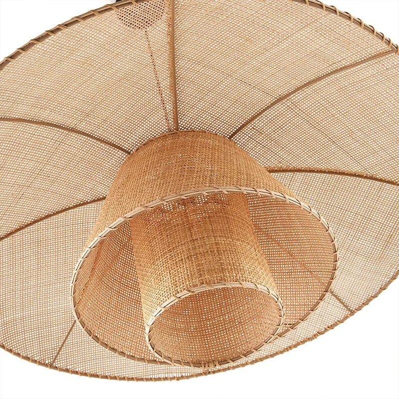 Suspension en rotin laminé oriental - Image 6