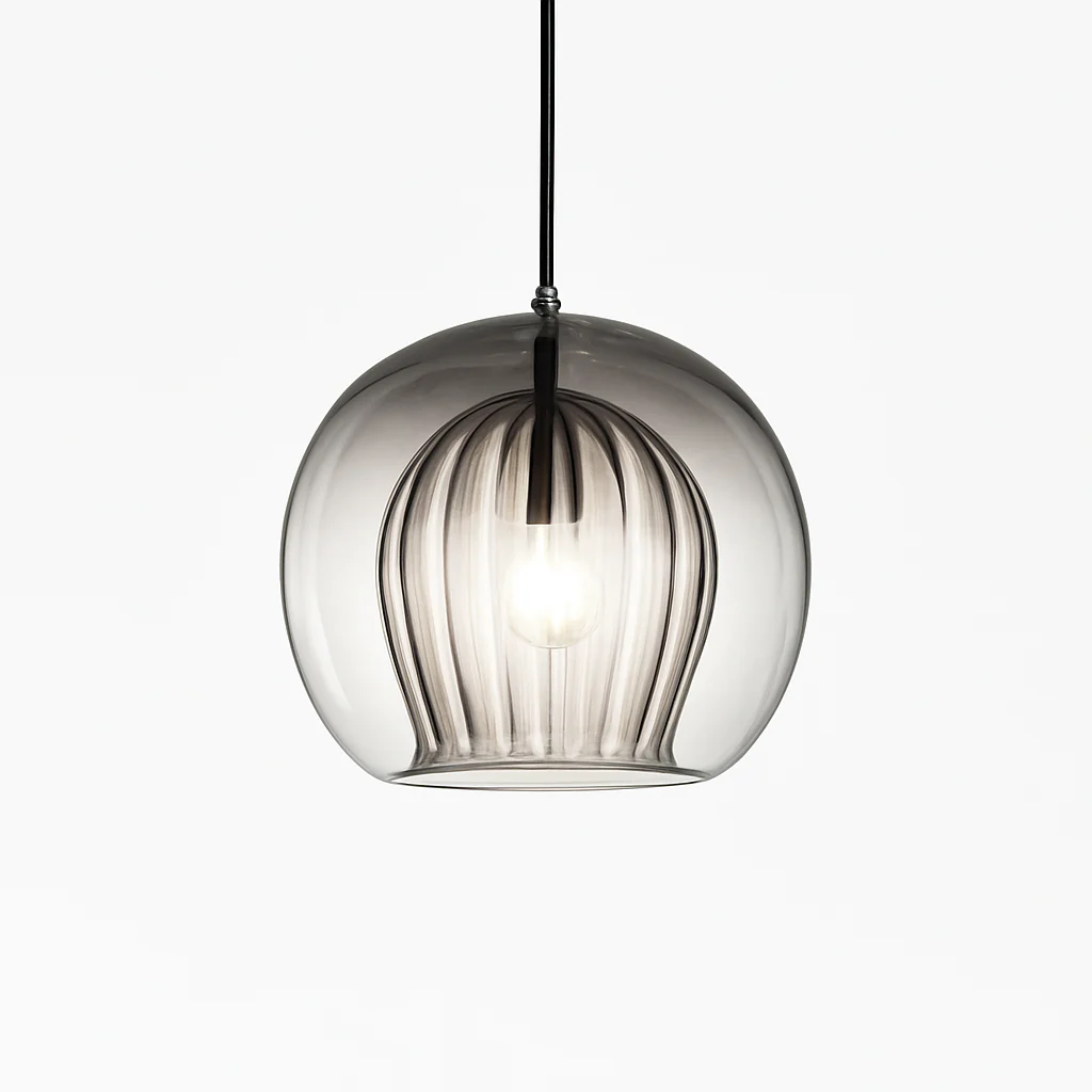 Suspension en verre au design industriel Simple et moderne - Image 15