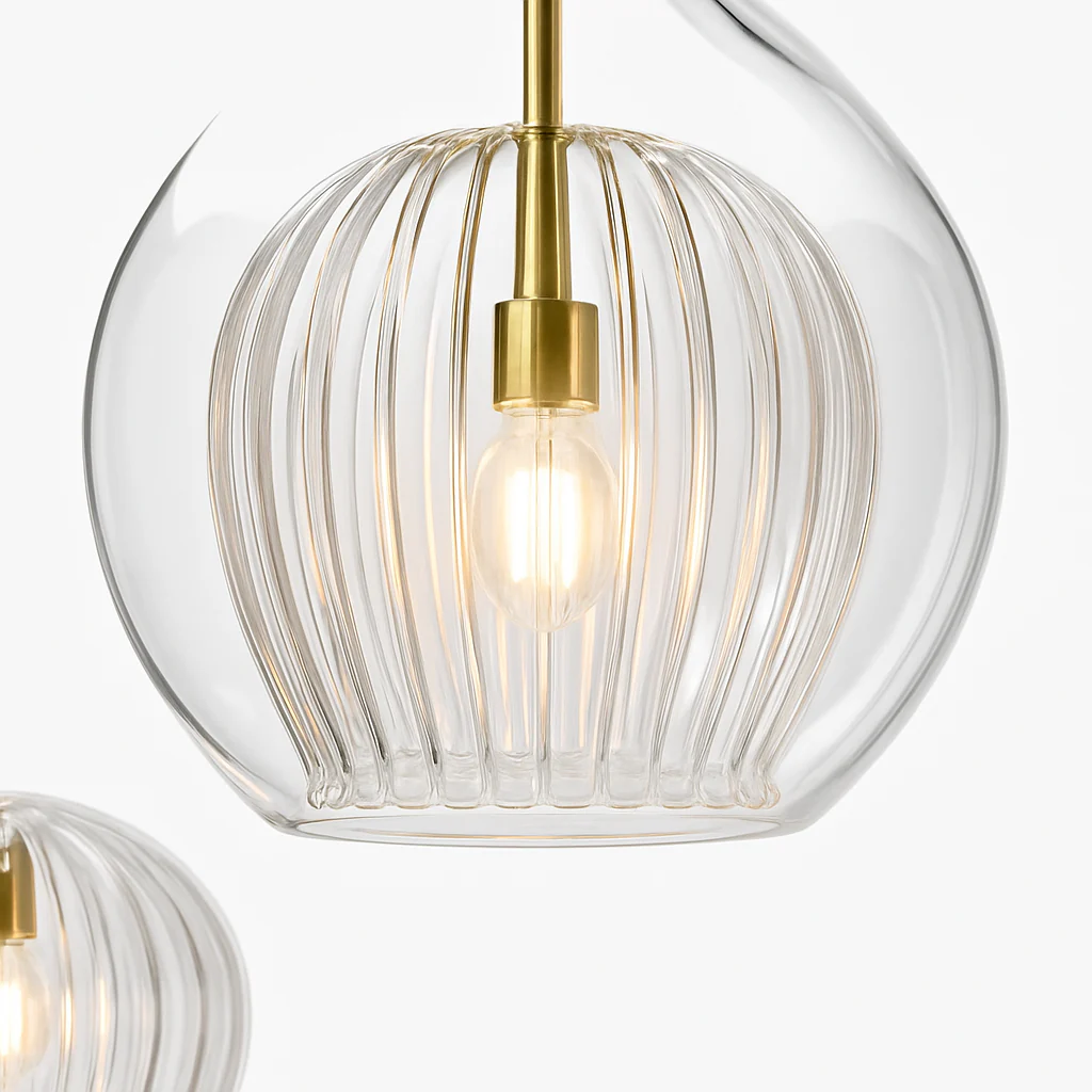 Suspension en verre au design industriel Simple et moderne - Image 6