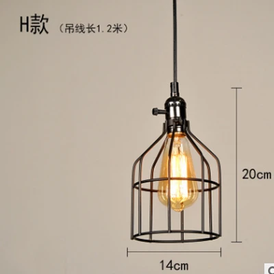 suspension industrielle vintage en fer pour restaurant bar loft - Image 10