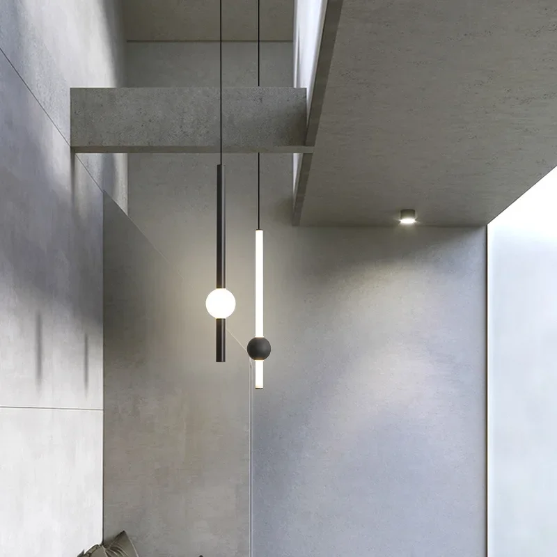 suspension moderne suspension led luminaire décoratif d'intérieur - Image 4