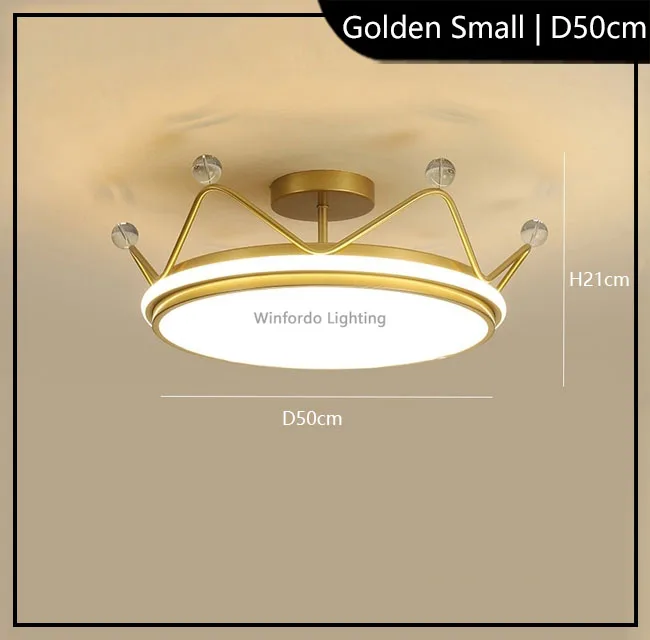 suspension pour enfants couronne leds moderne winfordo - Image 12