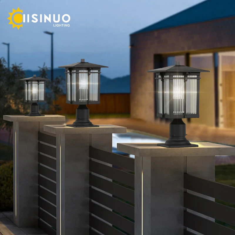lampes d'extérieur en aluminium pour jardin et allée - Image 2