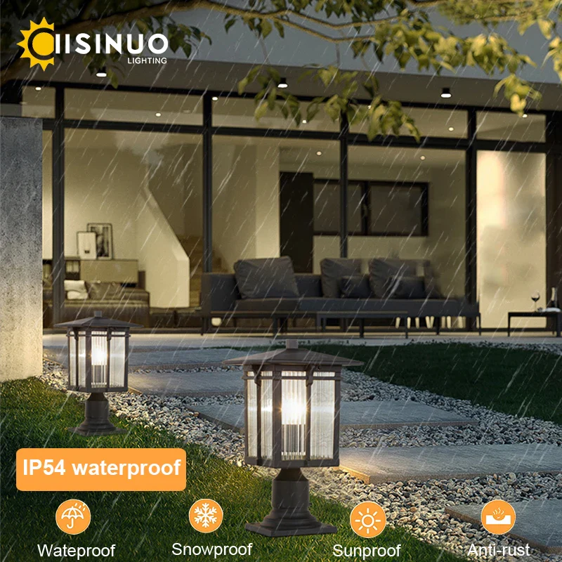 lampes d'extérieur en aluminium pour jardin et allée - Image 3