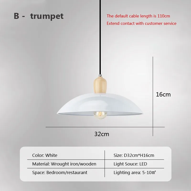 Suspension LED de Style industriel rétro - Image 9