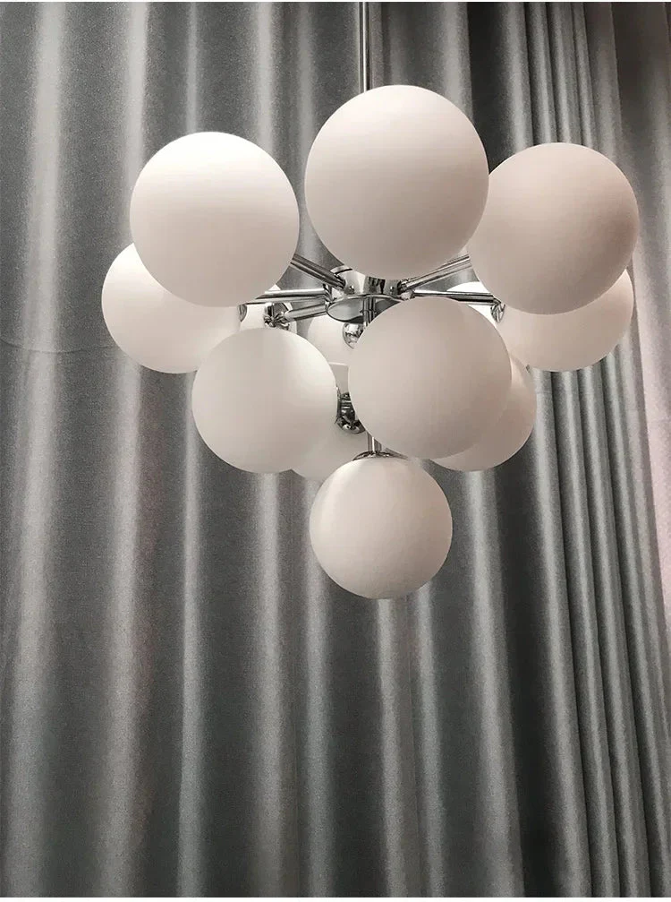 suspension led en verre de luxe décoratives idéales pour restaurant - Image 3