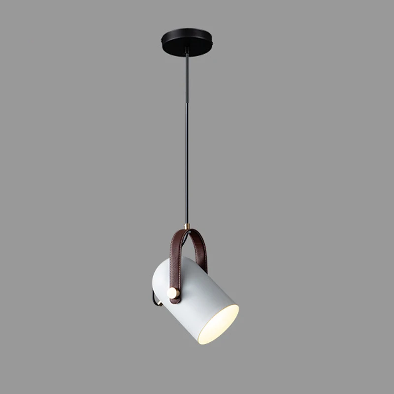 Suspension rotatives projecteurs modernes lampes suspendues en métal décor à la maison chambre salon salle à manger éclairage intérieur peinture en bois - Image 10