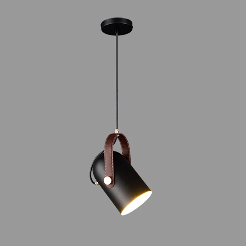 Suspension rotatives projecteurs modernes lampes suspendues en métal décor à la maison chambre salon salle à manger éclairage intérieur peinture en bois - Image 9