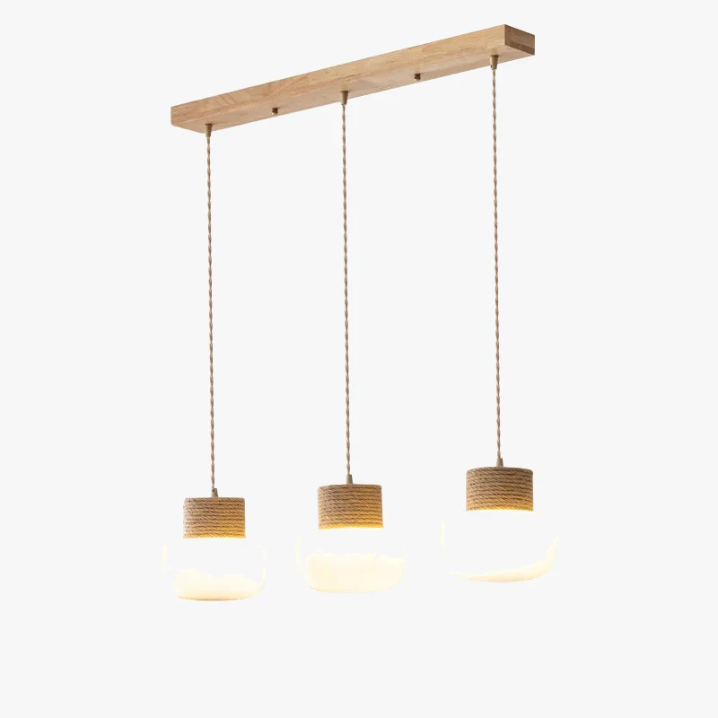 Suspension simples nordiques LED lampe suspendue pour salon cuisine café salle à manger Table Décor à la maison E27 luminaires - Image 6