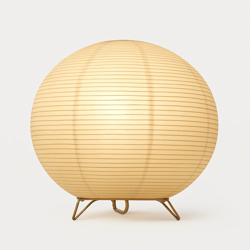 Lanterne en papier nordique lampe de Table Style japonais moderne salon bureau chambre chevet LED éclairage de nuit décor - Image 8